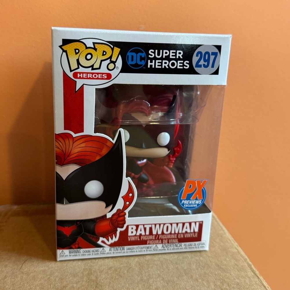 Funko DC Super Heroes Batwoman Figure - Red and Black